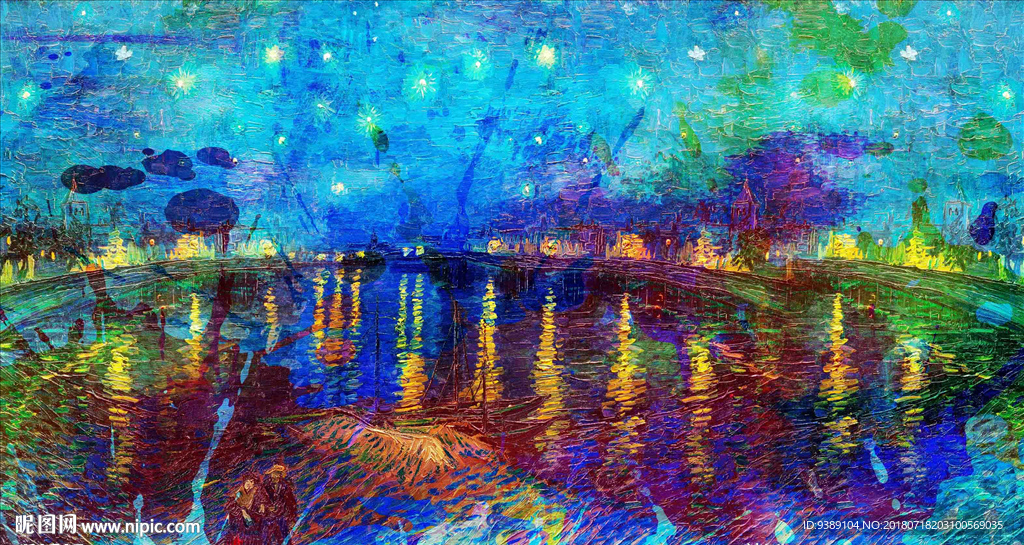 梵高油画