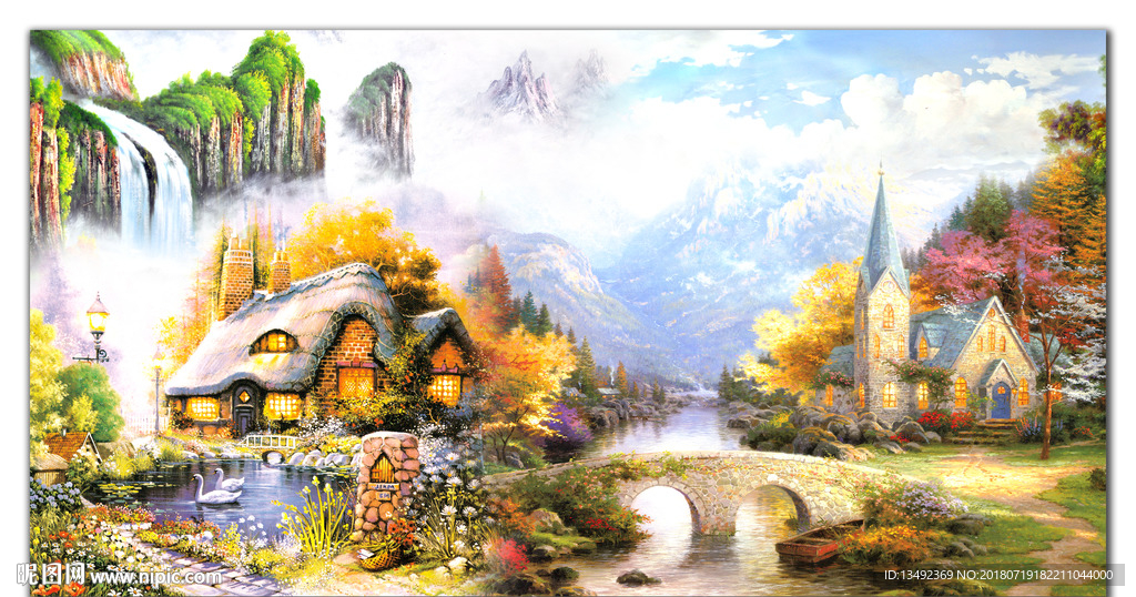 风景油画