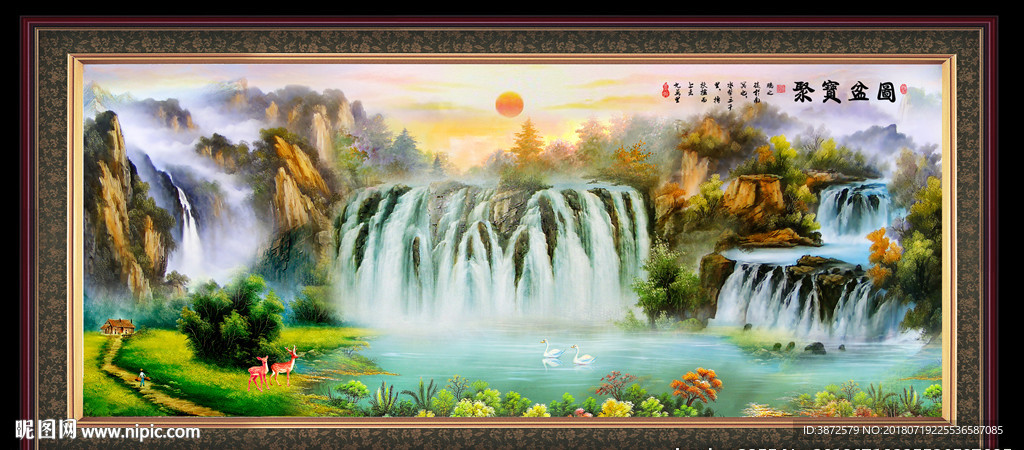 油画风景