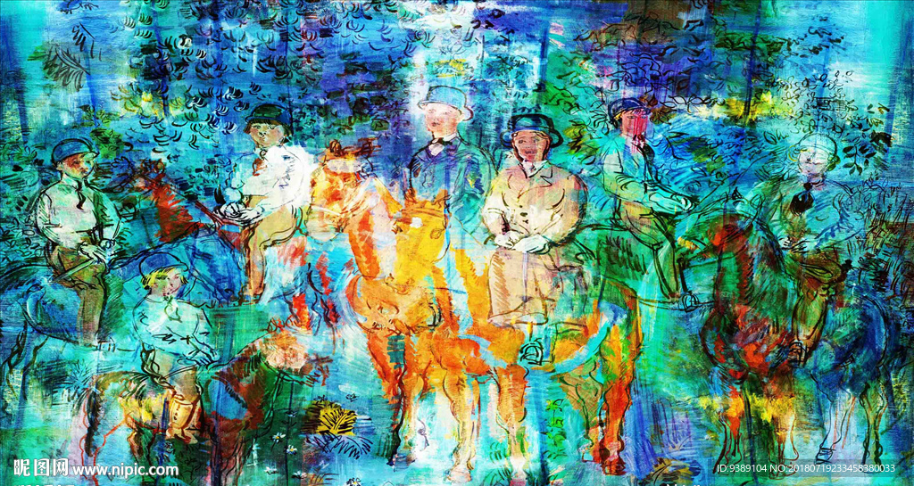 人物油画