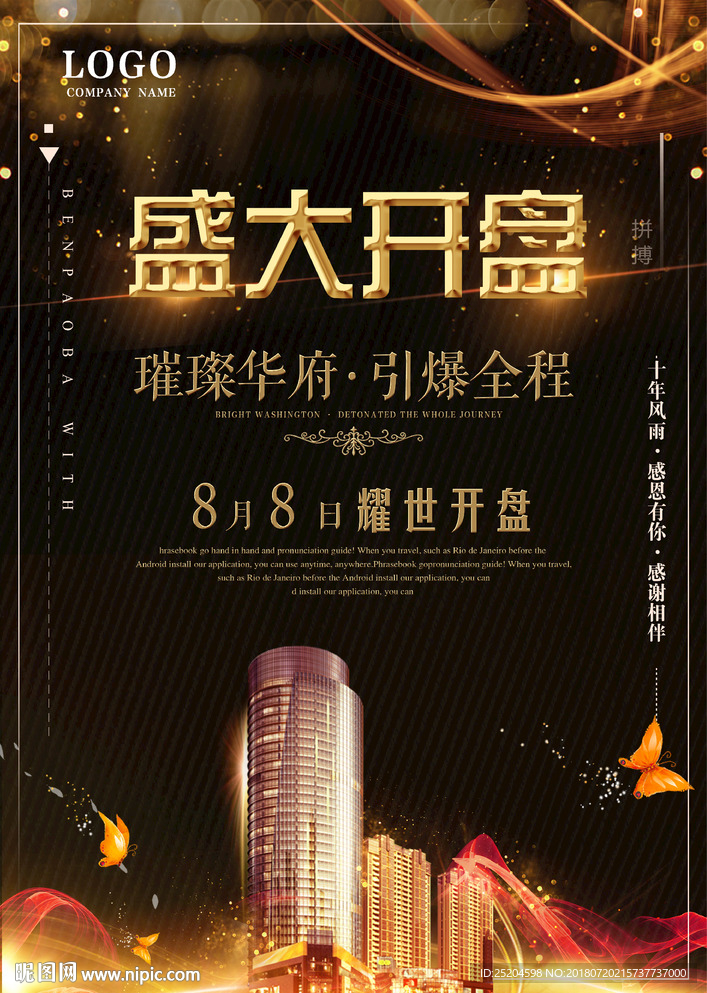盛大开盘