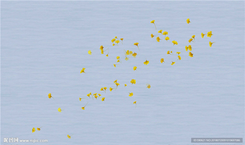 新中式银杏背景墙