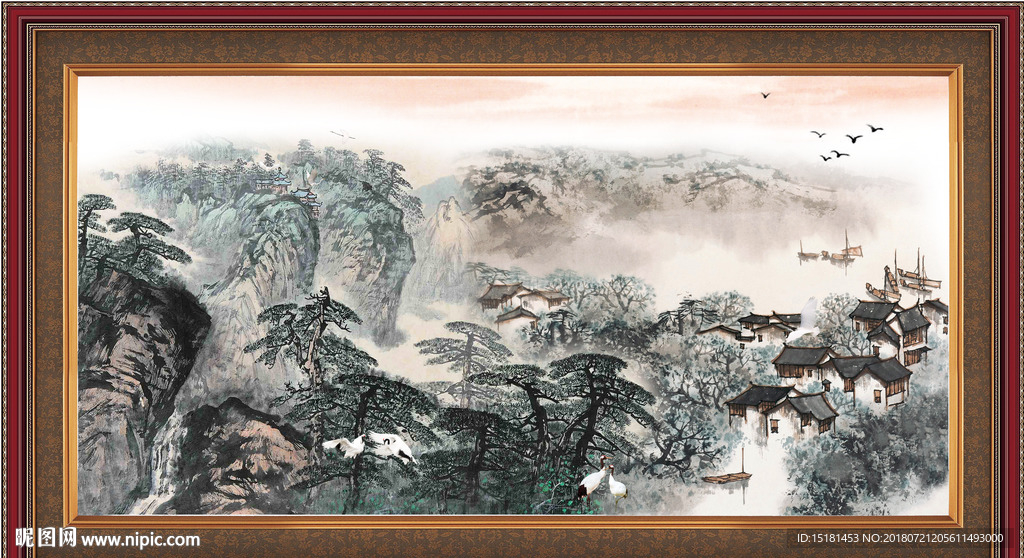 水墨国画