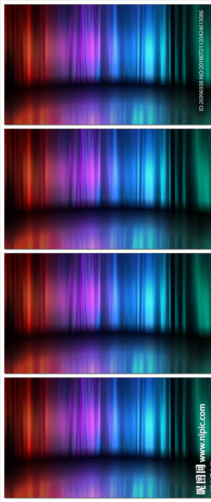 舞台幕布拉开动画视频（循环）