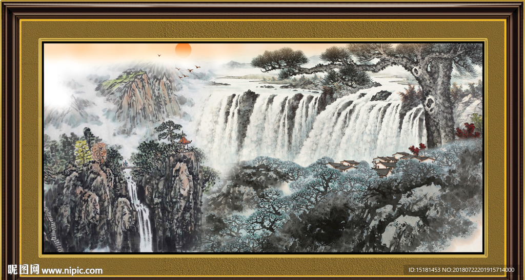 水墨国画