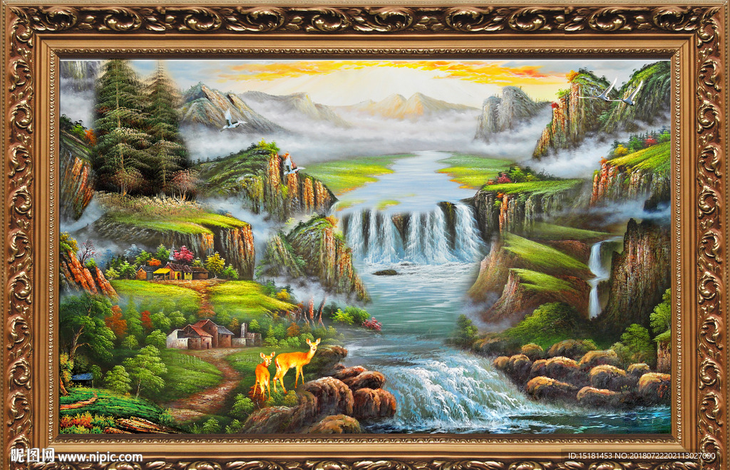 风景油画