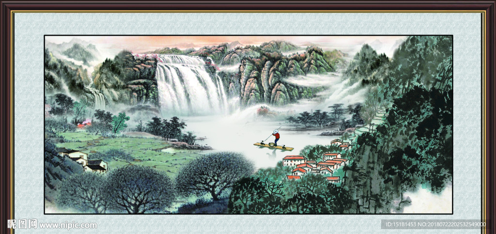 泰山山水