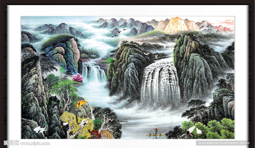 国画山水