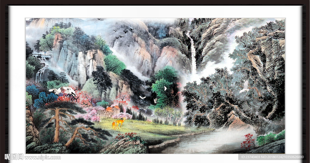 国画山水