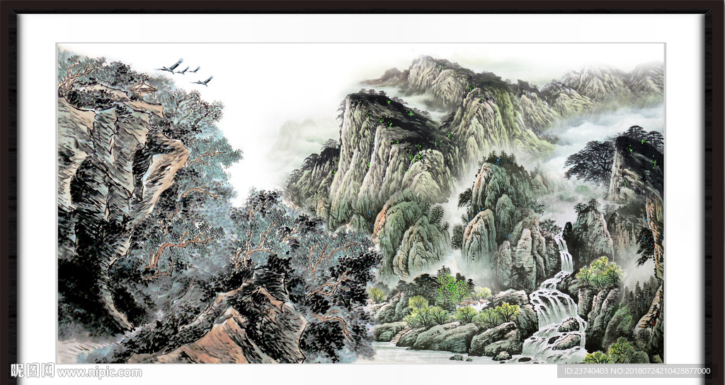 国画山水