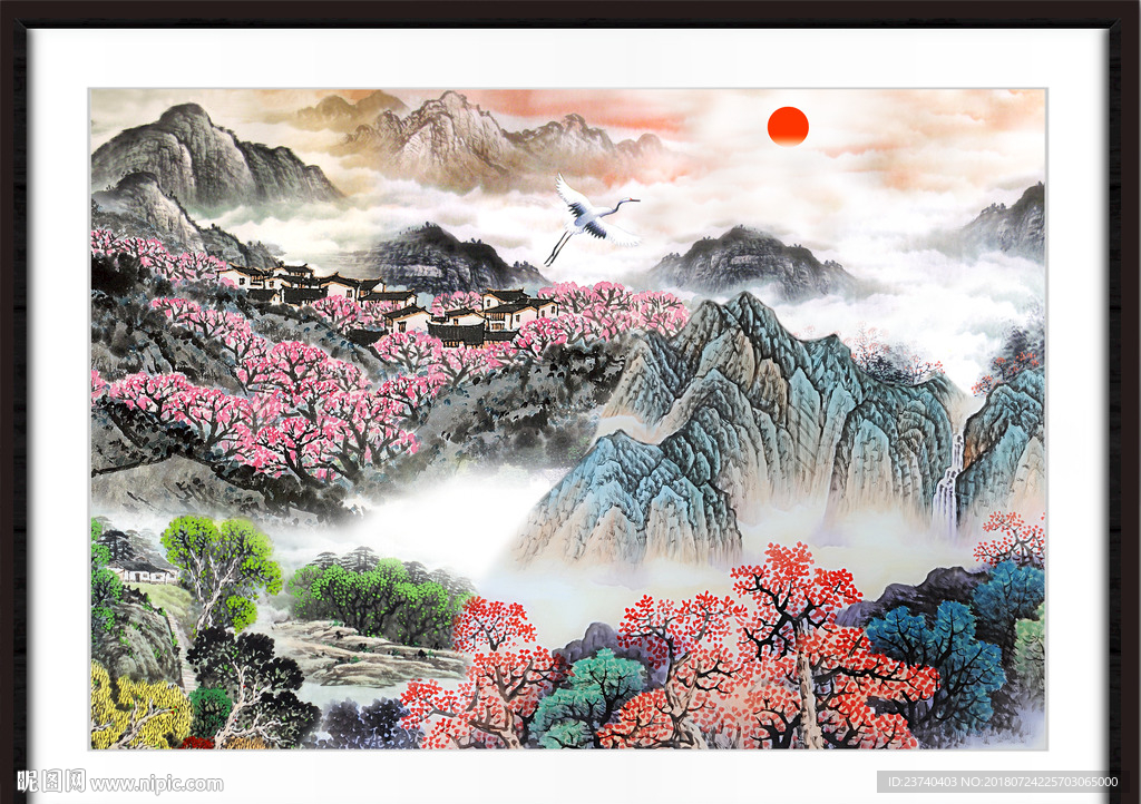 国画山水