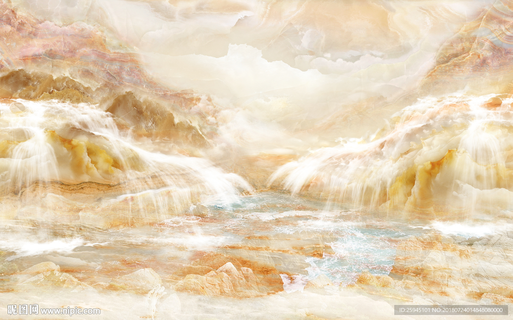 大理石纹背景墙