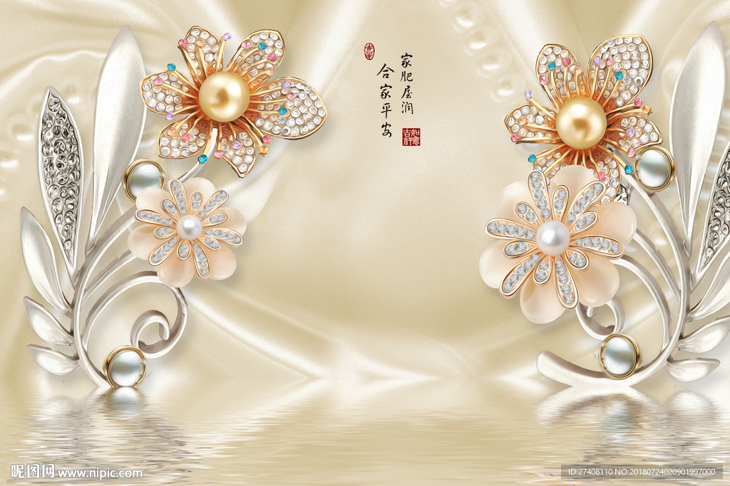 珠宝背景墙