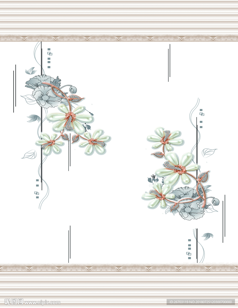 曲线 花朵