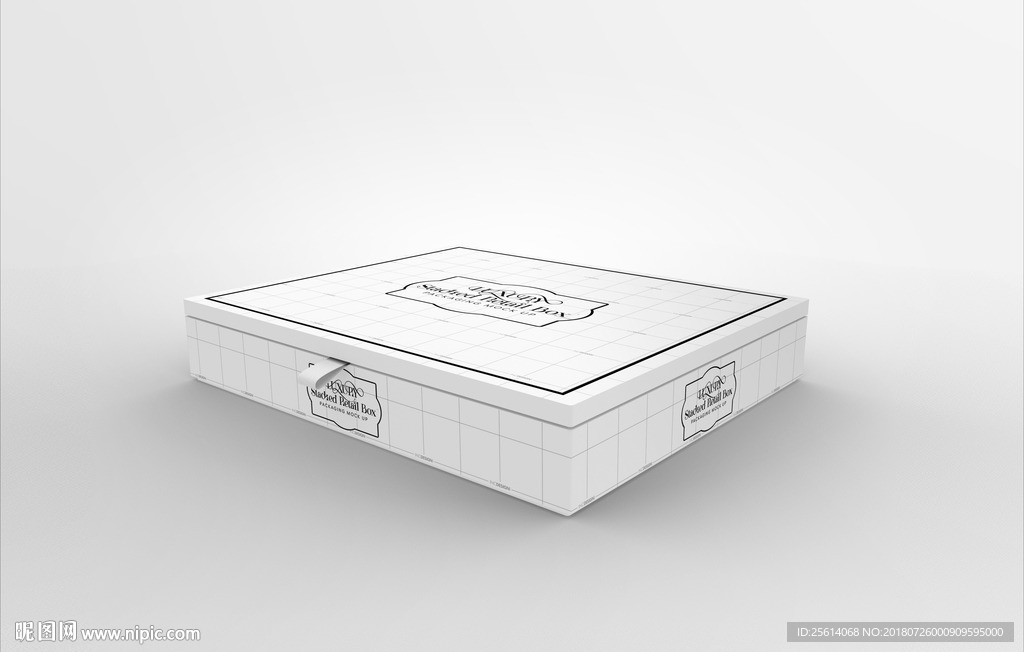 披萨盒样机