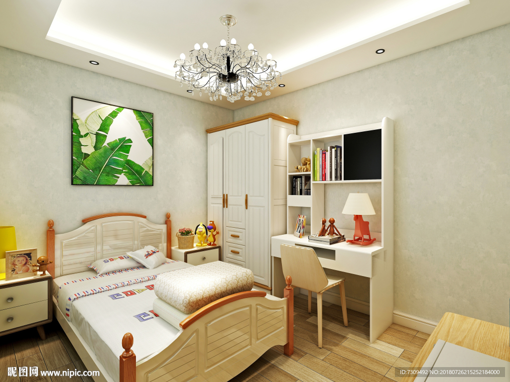 地中海风格儿童房装修效果图