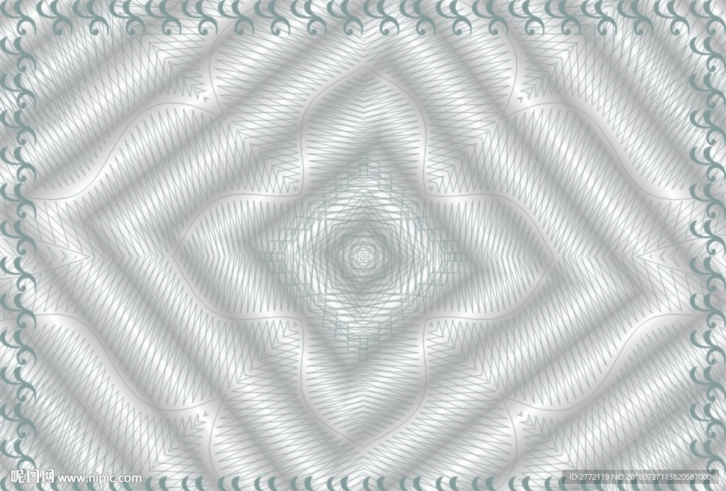 银角 特约证书纹