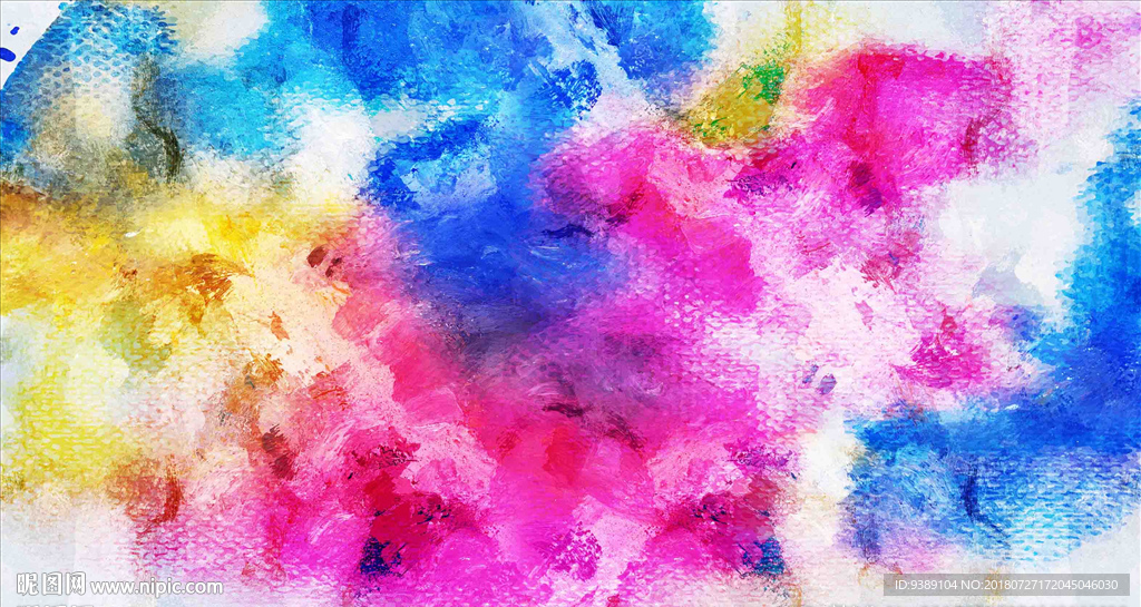 抽象油画