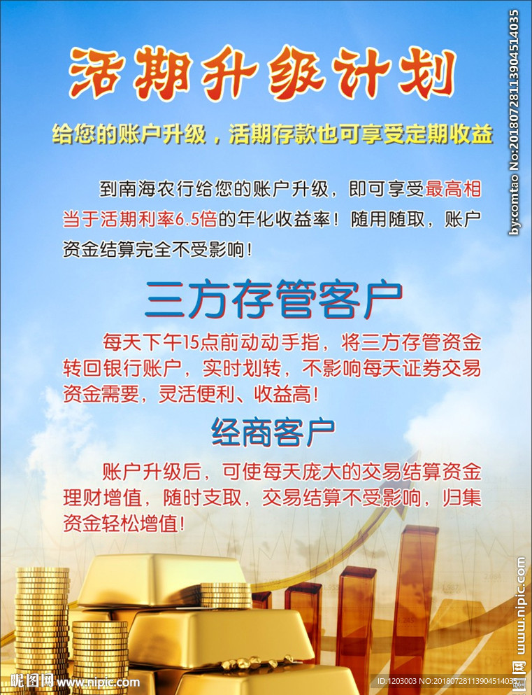 农行单张