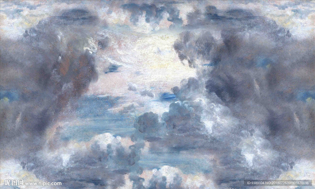 天空油画