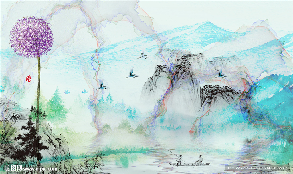 水墨山水