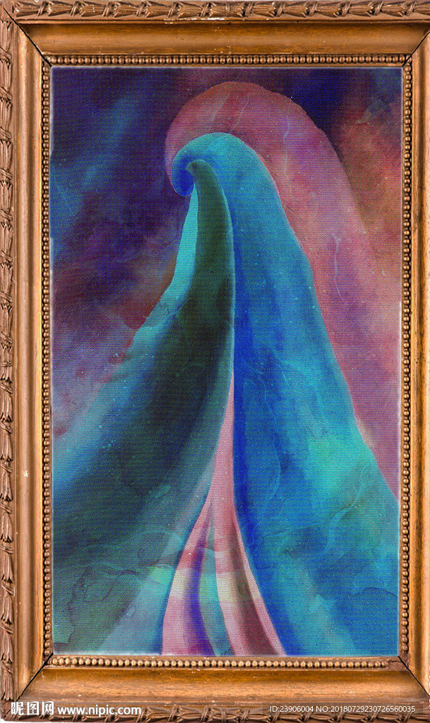 高清抽象装饰画挂画