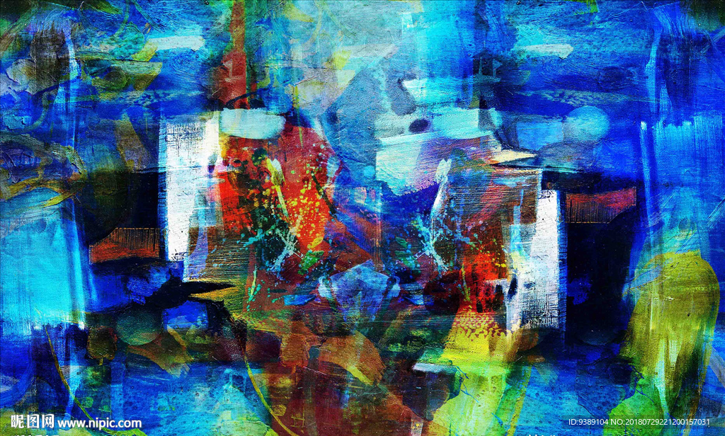 复古油画