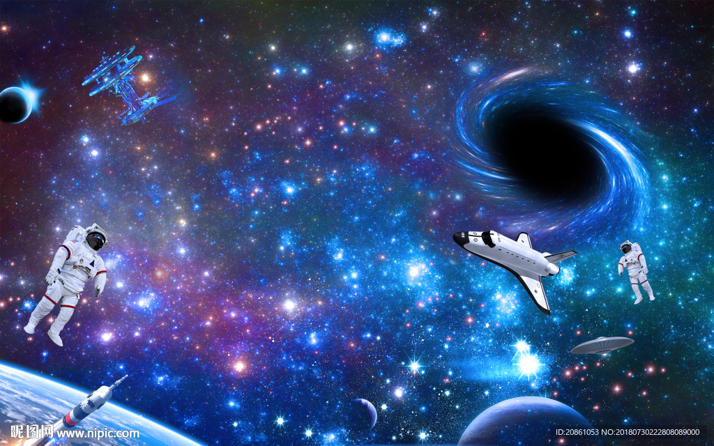 星空电视装修艺术背景墙