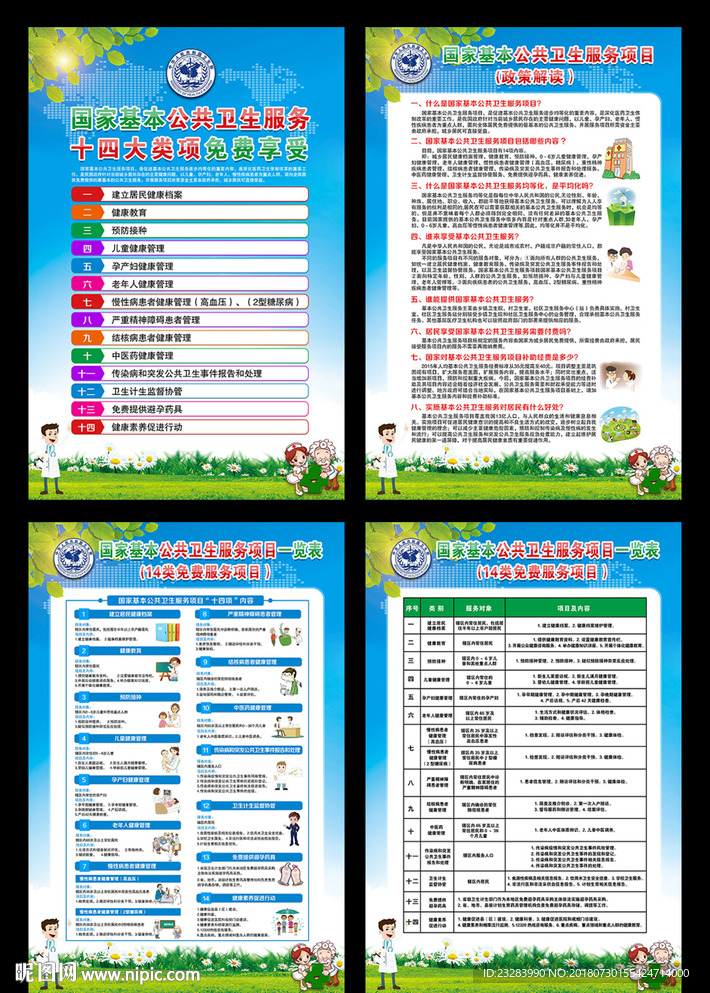 国家基本公共卫生服务