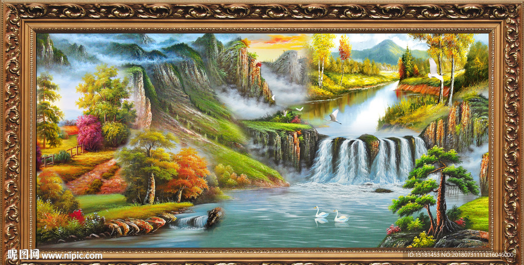 风景油画