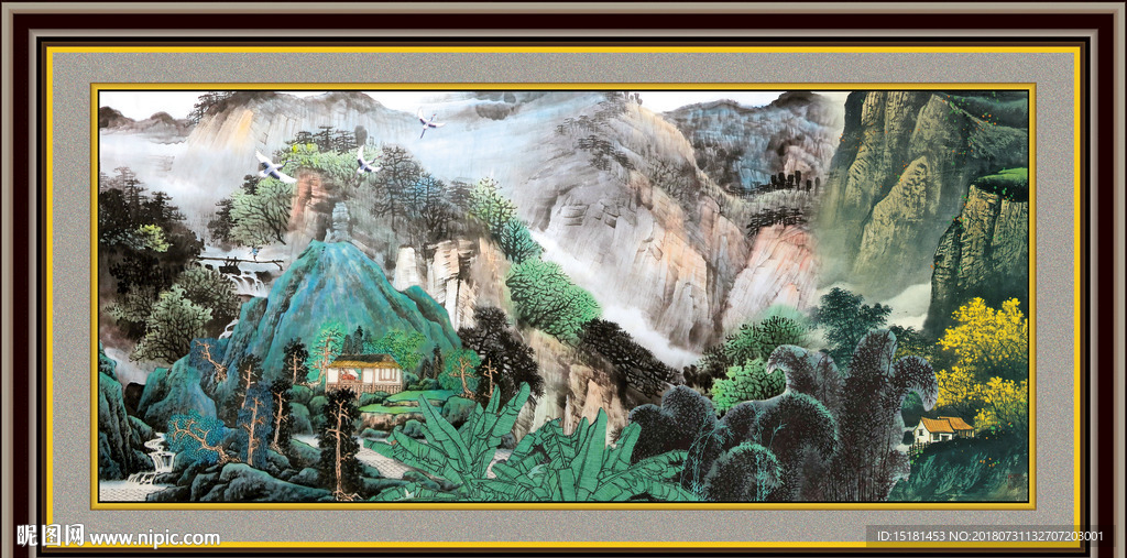 国画山水