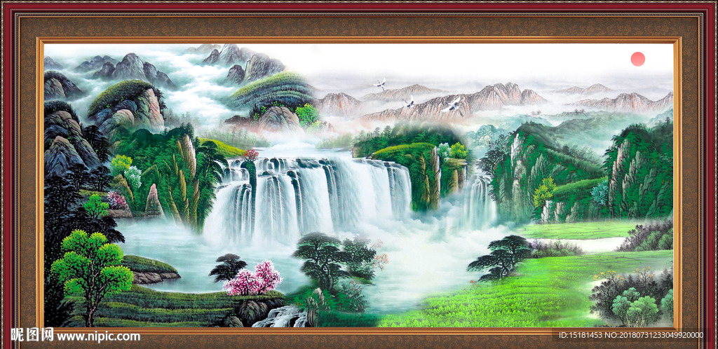 山水国画