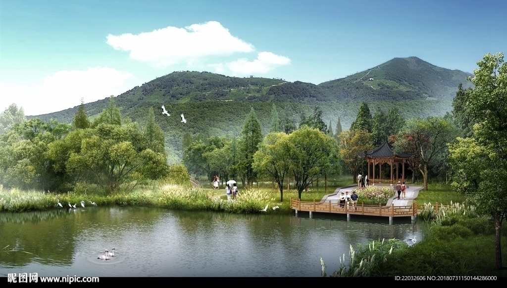 河道园林设计