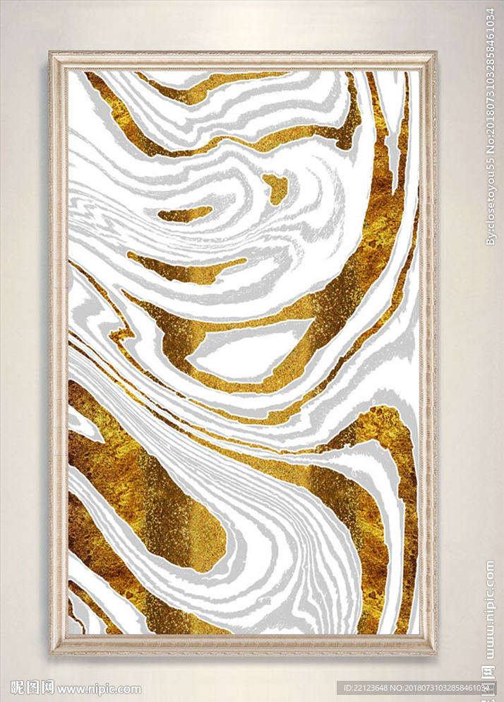 北欧现代简约抽象艺术装饰画