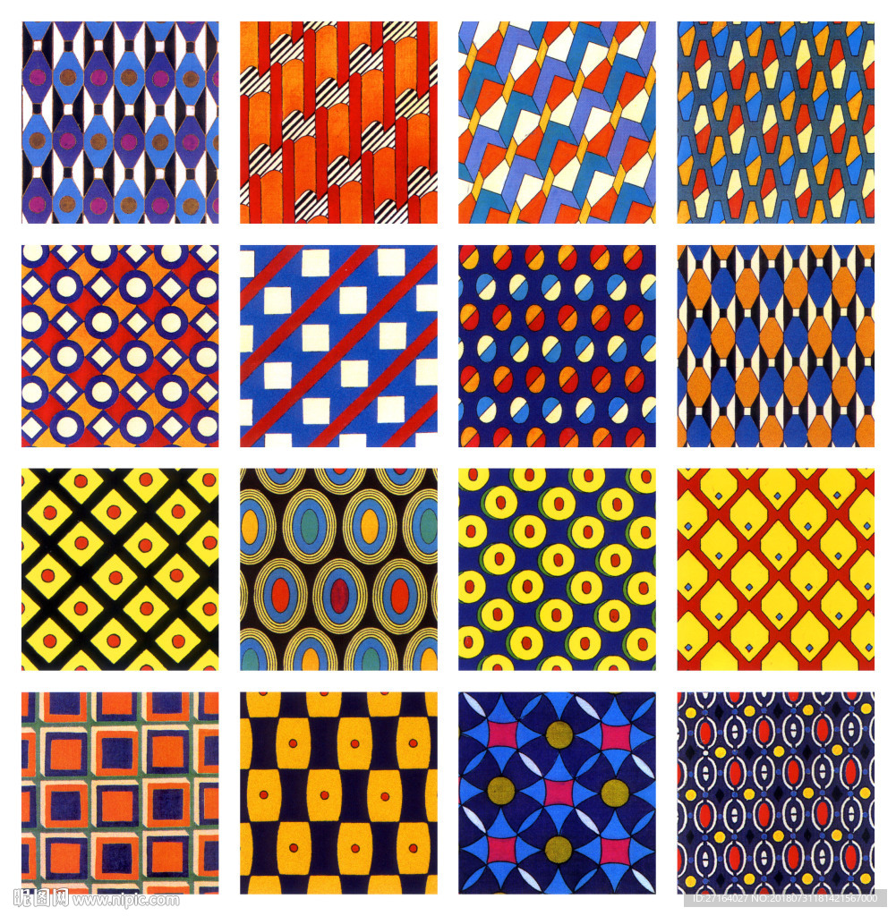 欧式小花  服装花型