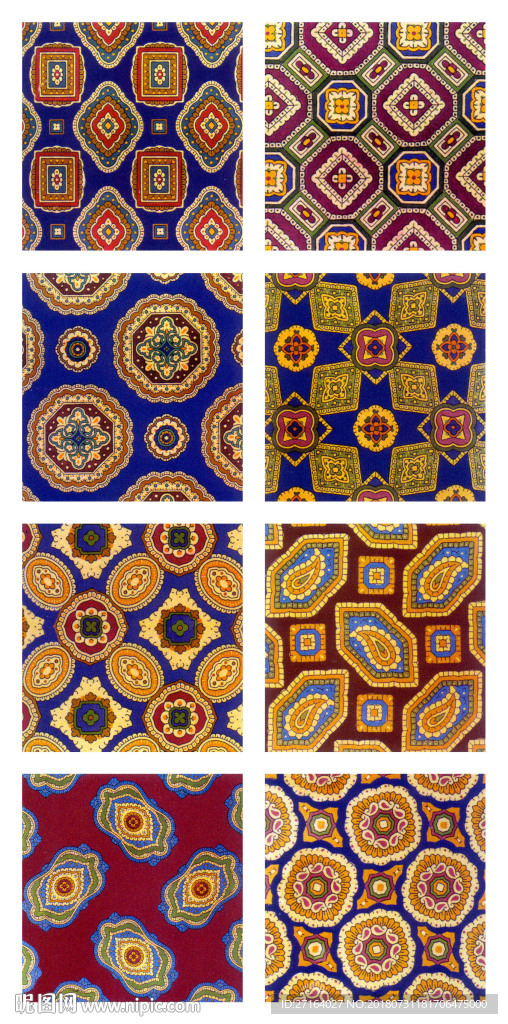 欧式小花  服装花型