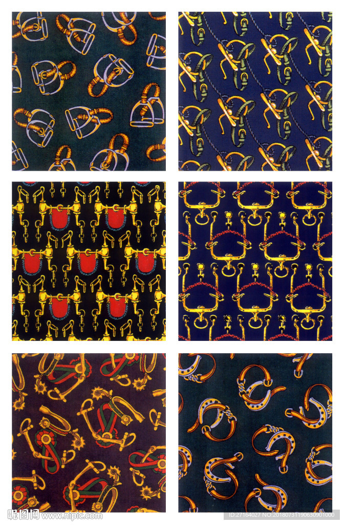 大牌欧式小花型  服装花型