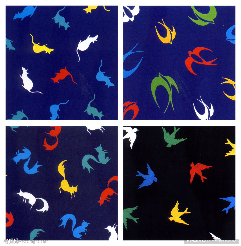 大牌欧式小花型  服装花型