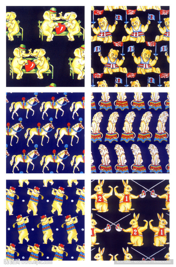 大牌欧式小花型  服装花型