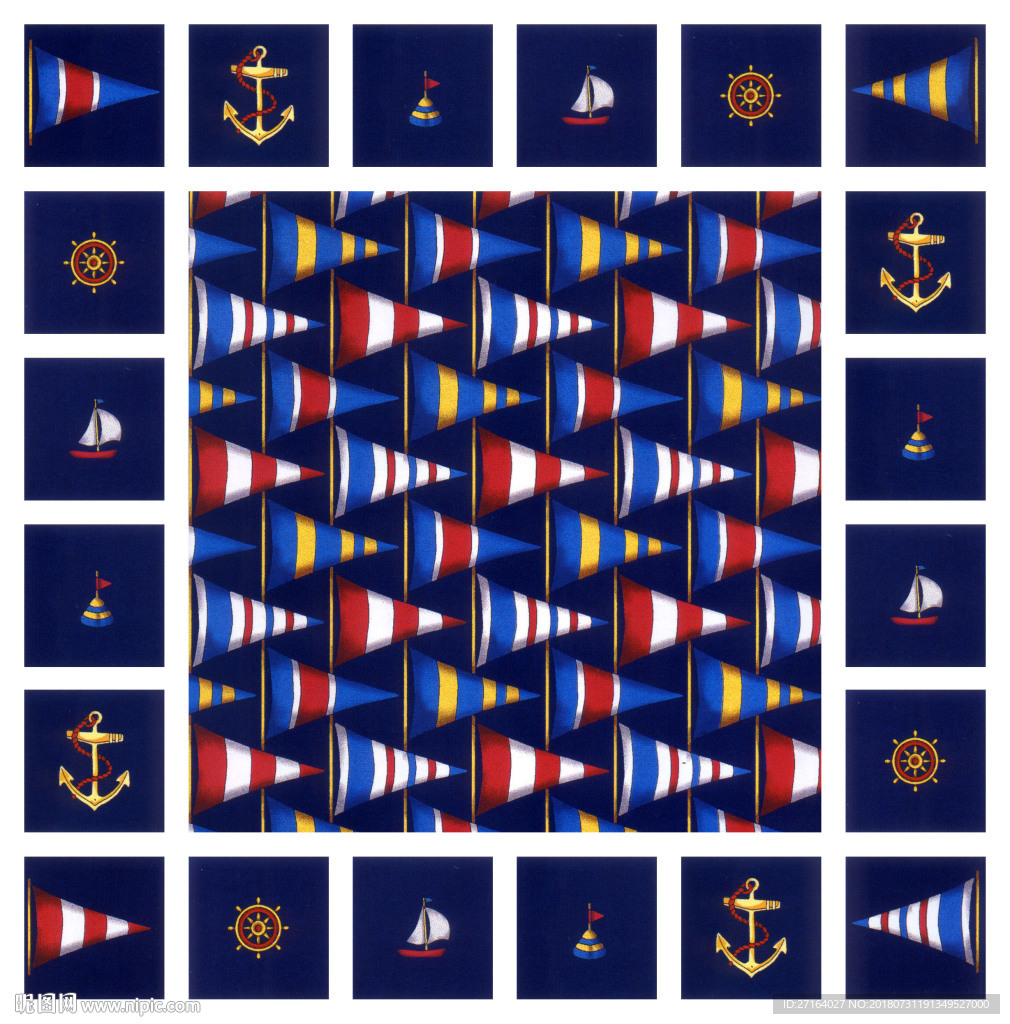 大牌欧式小花型  服装花型