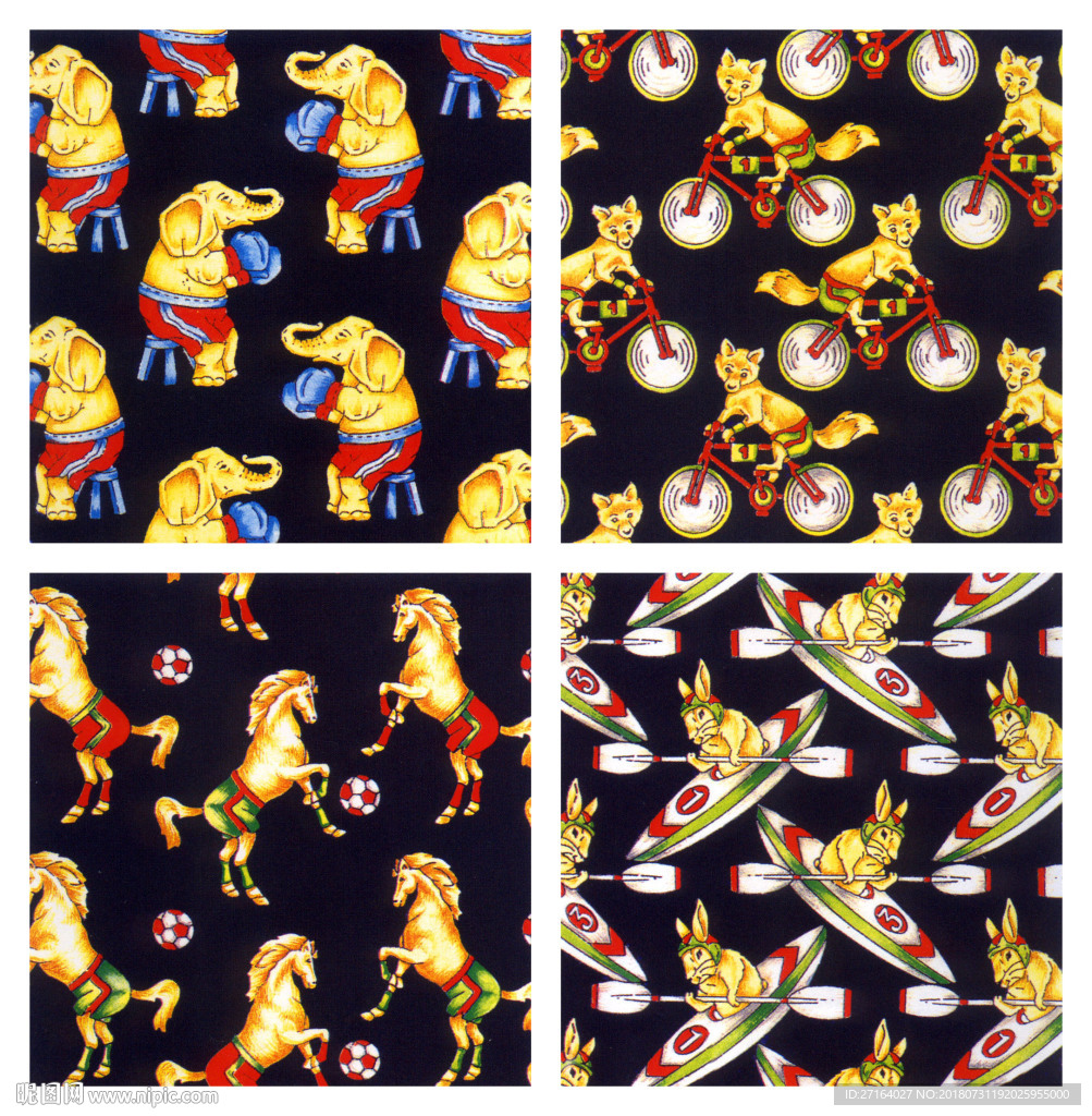 欧式小花  服装花型