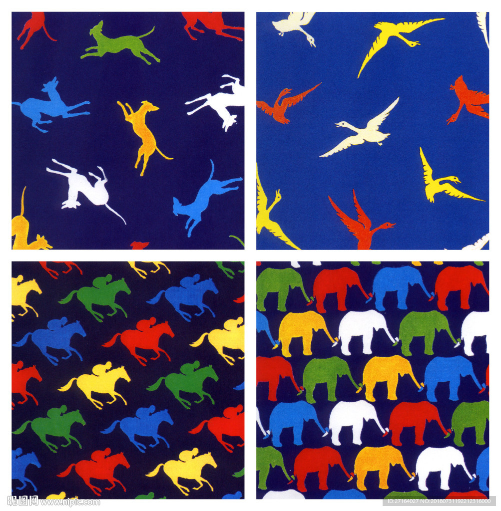 大牌欧式小花型  服装花型