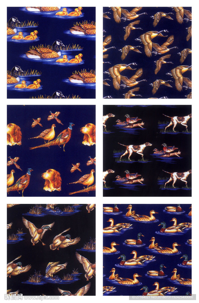 欧式小花  服装花型