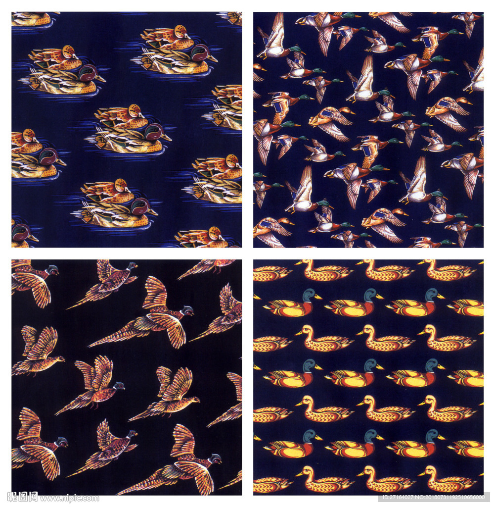 欧式小花  服装花型