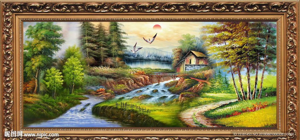 风景油画
