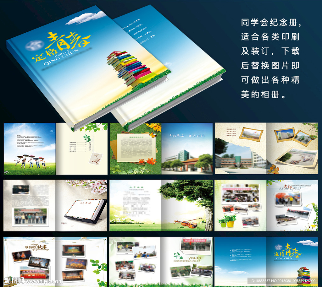 定格青春同学会纪念册下载