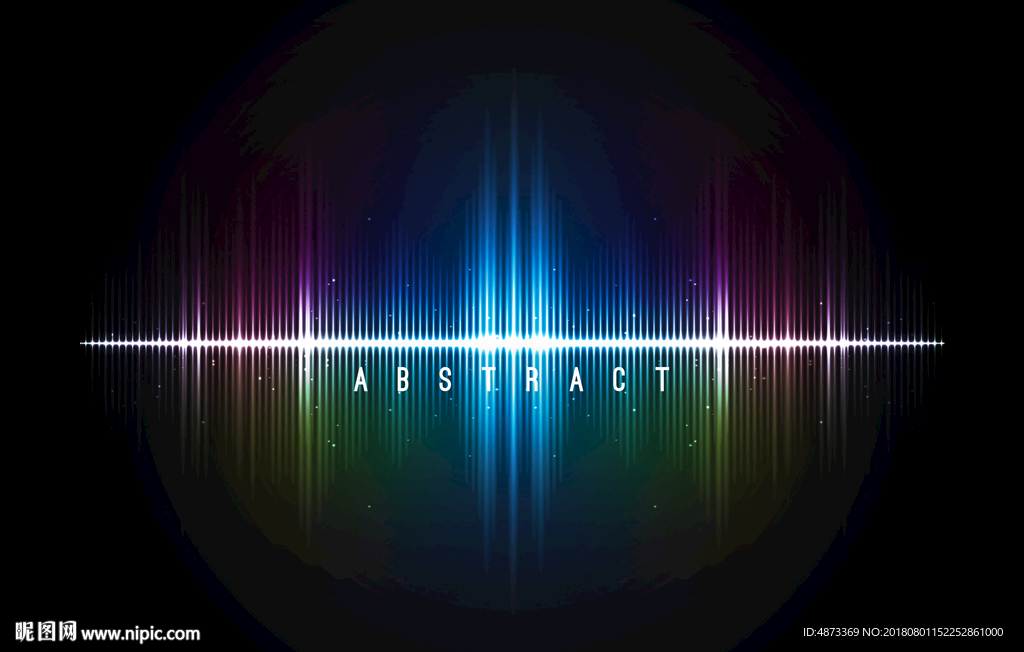 五彩缤纷的抽象背景