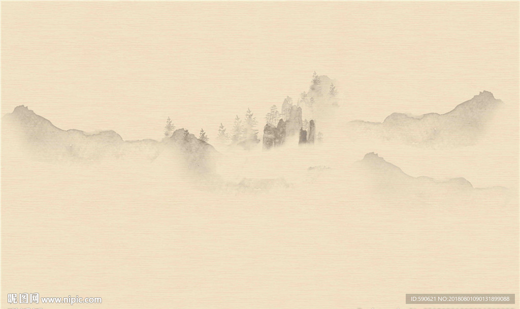 国画背景墙