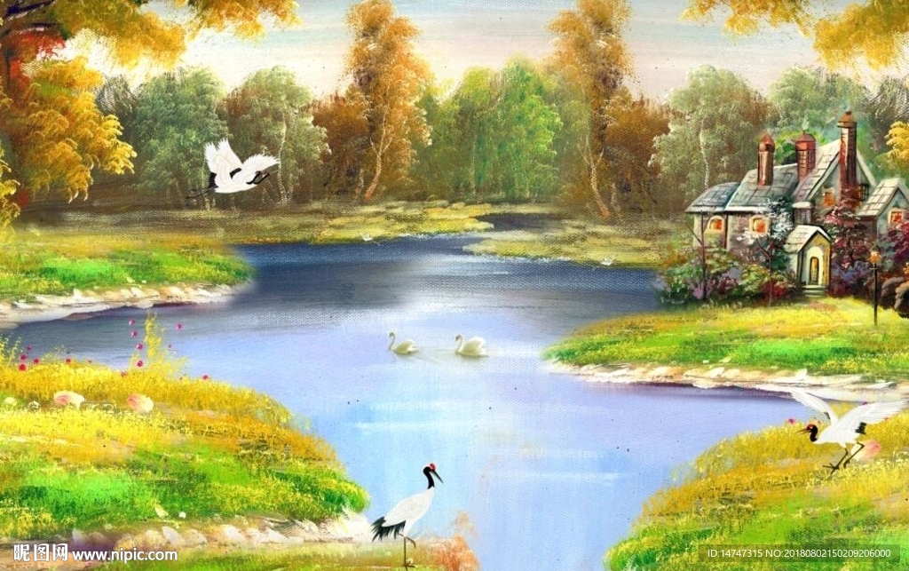风景油画