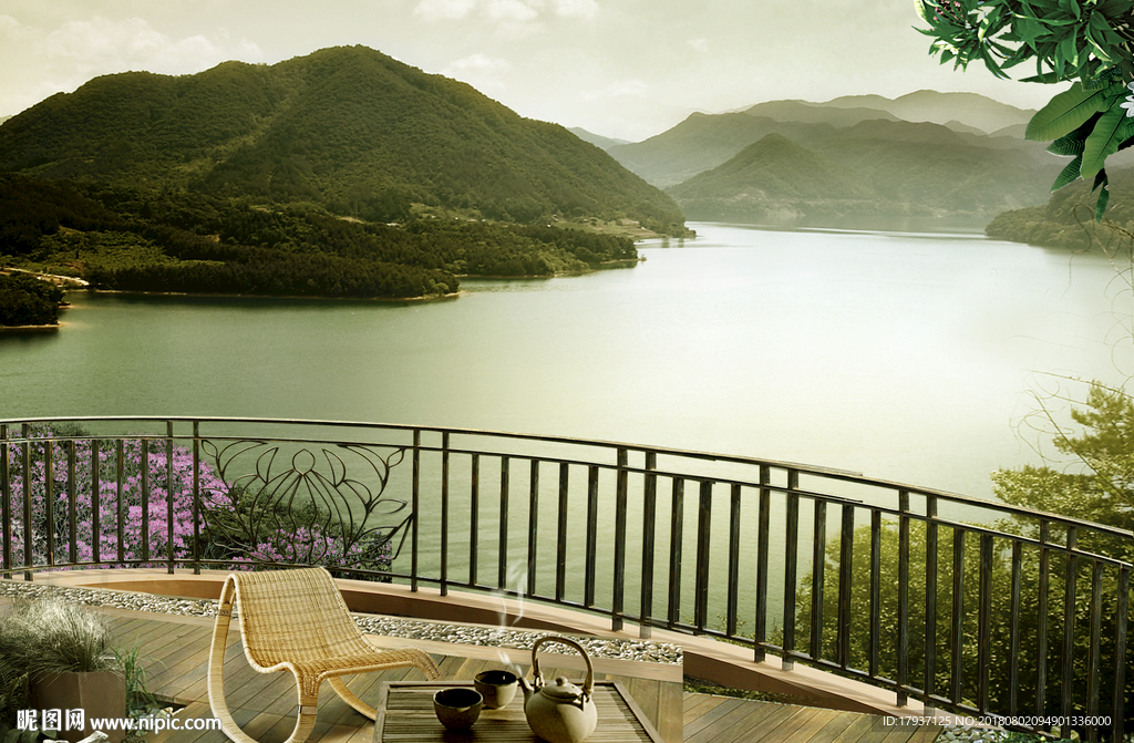 围墙 看楼通道 生活 人物 模